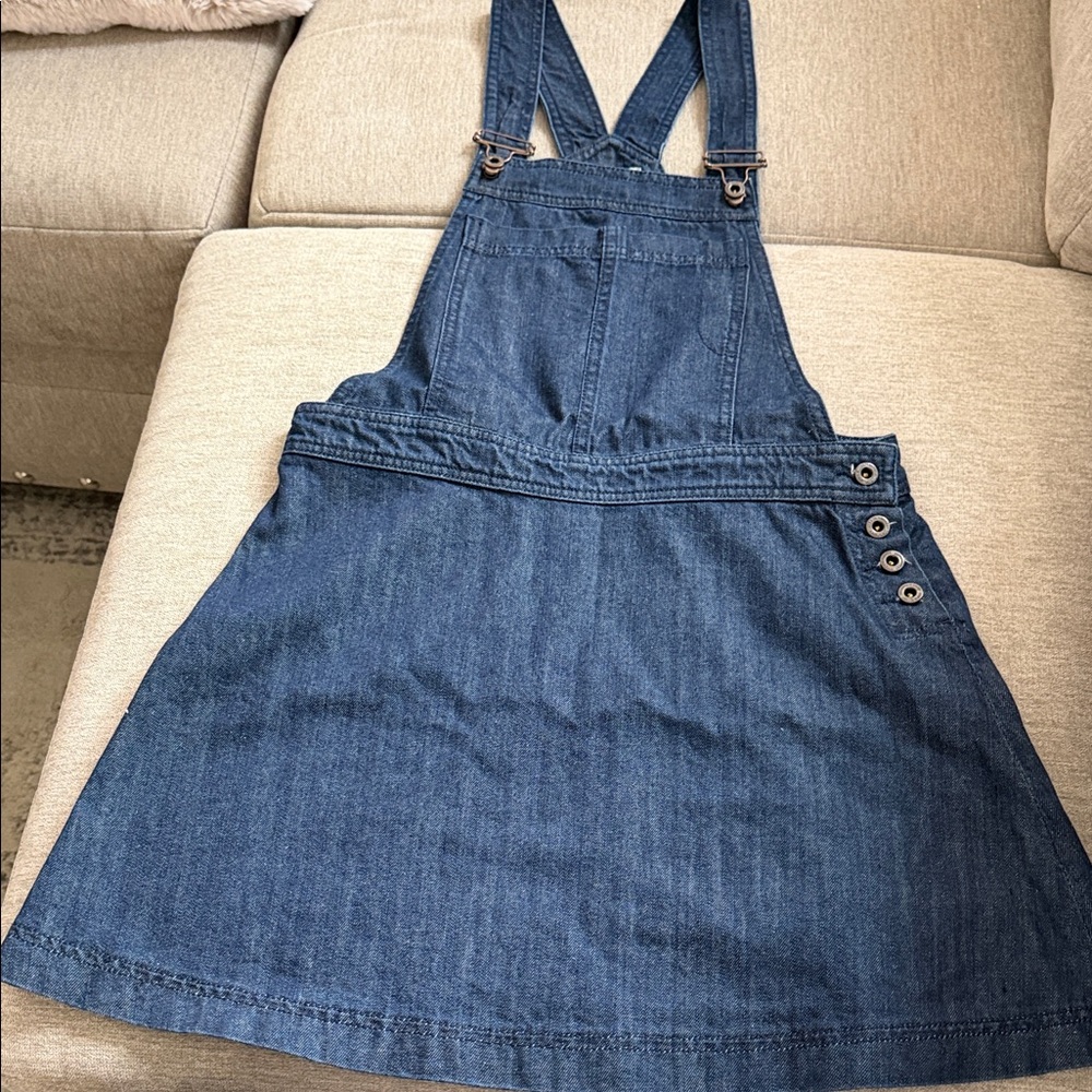 Jack Wills Blue Denim Overall Dress